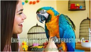 encouraging social interaction