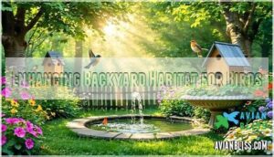enhancing backyard habitat for birds