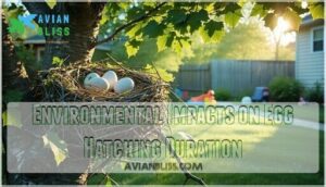 environmental impacts on egg hatching duration