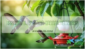 essential oils and herbal barriers