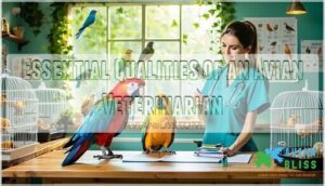essential qualities of an avian veterinarian