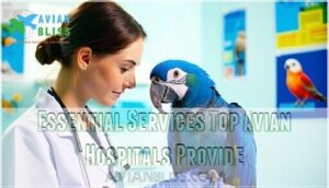 essential services top avian hospitals provide