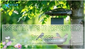essential tips to prevent bird diseases