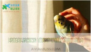 establishing trust with your bird