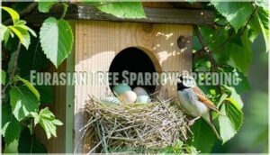 eurasian tree sparrow breeding eurasian tree sparrow breeding