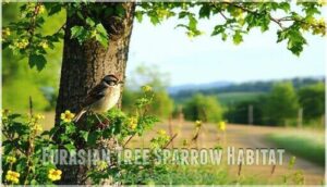 eurasian tree sparrow habitat eurasian tree sparrow habitat