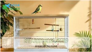 evaluate cage setup