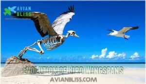 evolution of bird wingspans