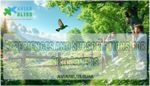 experiences and subscriptions for bird lovers