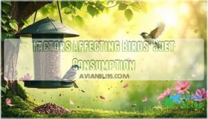factors affecting birds' suet consumption