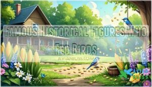 famous historical figures who fed birds