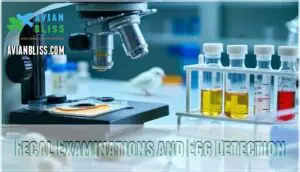 fecal examinations and egg detection