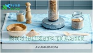 feeder maintenance and cleaning