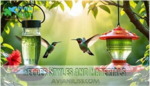 feeder styles and materials