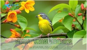 female plumage variations