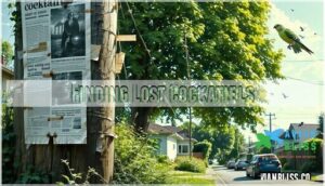 finding lost cockatiels