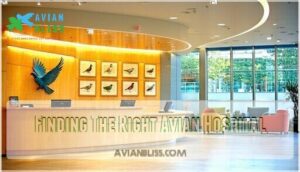 finding the right avian hospital