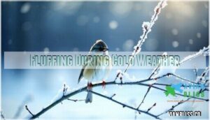 fluffing during cold weather