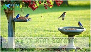 food and feeder preferences