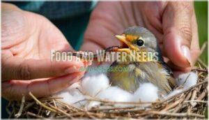 food and water needs food and water needs