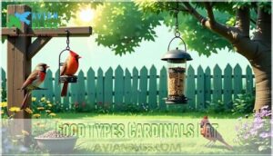 food types cardinals eat