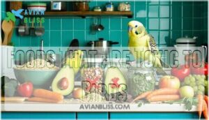 foods that are toxic to birds