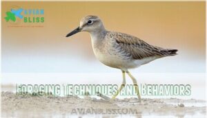 foraging techniques and behaviors