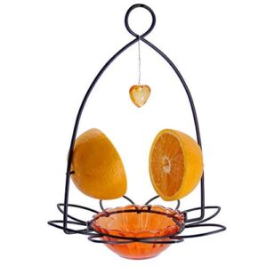 FORUP Oriole Bird Feeder, Orange B07S9QMZSK