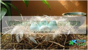 frequency, clutch size, and timing