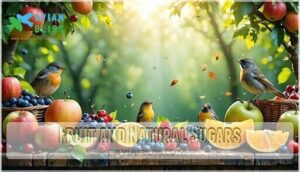 fruit and natural sugars