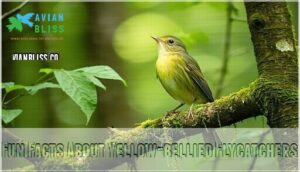 fun facts about yellow-bellied flycatchers