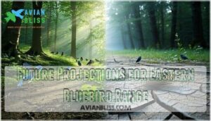 future projections for eastern bluebird range