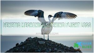 genetic mechanisms behind flight loss genetic mechanisms behind flight loss