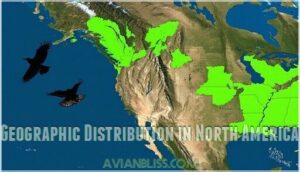 geographic distribution in north america