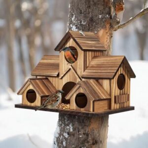 GLOPHOK Bird Houses for Outside, B0FJ8VHDQD