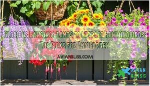 glorious hanging plants to attract hummingbirds