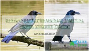 grackle vs crow