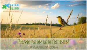 grasslands and prairies