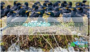 great cormorant diet and breeding