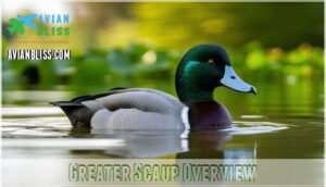 greater scaup overview