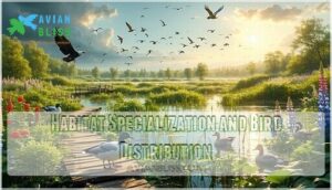 habitat specialization and bird distribution habitat specialization and bird distribution