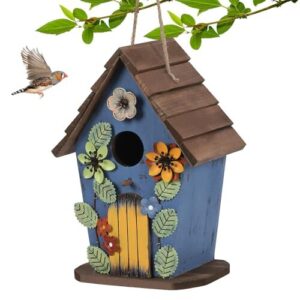 handrong Bird Houses for Outside,Wood B0DPSR2KV7
