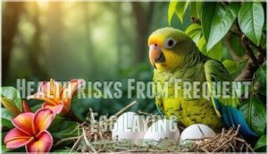 health risks from frequent egg laying
