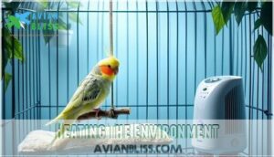 heating the environment