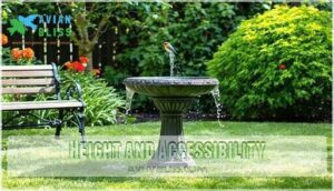 height and accessibility