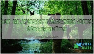 how bird watchers help