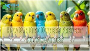 how can bird owners prevent polyomavirus