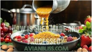 how is suet made and processed