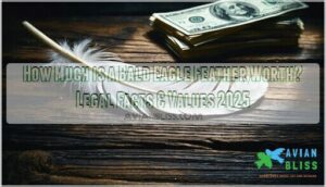 how much is a bald eagle feather worth
