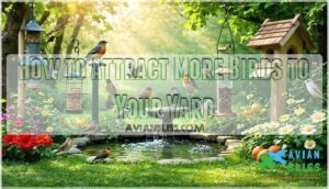 how to attract more birds to your yard